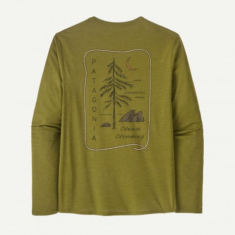 PATAGONIA Men's Long-Sleeved Capilene® Cool Daily Graphic Shirt - Lands