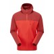 MOUNTAIN EQUIPMENT Echo Hooded Men's Jacket RED/MERLOT