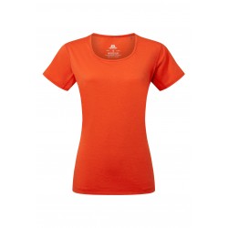 MOUNTAIN EQUIPMENT Tempi Women's Tee Rosso mandarino