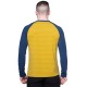 MOUNTAIN EQUIPMENT Redline LS Men's Tee Striscia acida/Denim