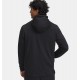 UNDER ARMOUR Felpa con cappuccio UA Rival Terry Logo da uomo Black / Castlerock