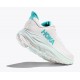 HOKA Clifton 10 white / cielo blue DONNA