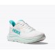 HOKA Clifton 10 white / cielo blue DONNA