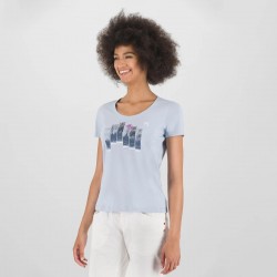 KARPOS BOSCO W T-SHIRT MIST/BLOOM
