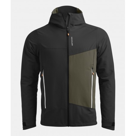 OROTOVOX SECEDA SOFTSHELL JACKET M BLACK RAVEN