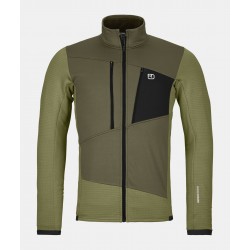 ORTOVOX FLEECE GRID JACKET M WILD HERBS Giacche in pile