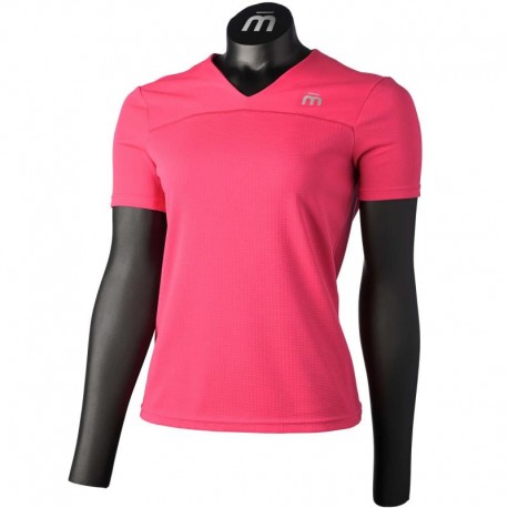 MICO MAGLIA COLLO A V MANICA CORTA WOMAN - EXTRA DRY OUTDOOR SORBET
