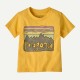 PATAGONIA Baby Fitz Roy Skies T-Shirt NECTAR YELLOW