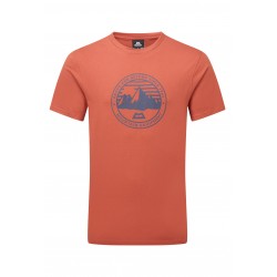 MOUNTAIN EQUIPMENT Roundel Men's Tee ROSSO ETRUSCO