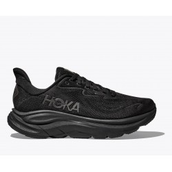HOKA Clifton 10  DONNA black / black