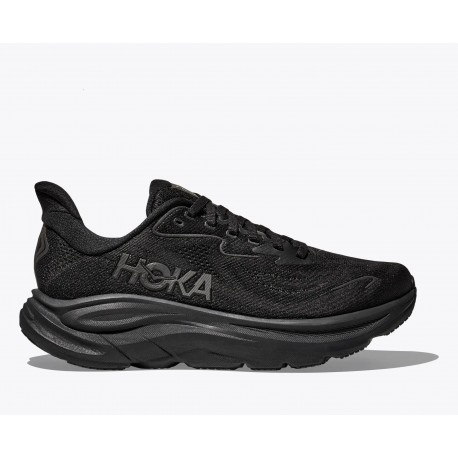 HOKA Clifton 10  DONNA black / black