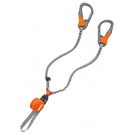 PETZL SCORPIO® EASHOOK SW Cordino da via ferrata con moschettoni EASHOOK e girello