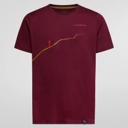 LA SPORTIVA TRAIL T-SHIRT M REDWOOD