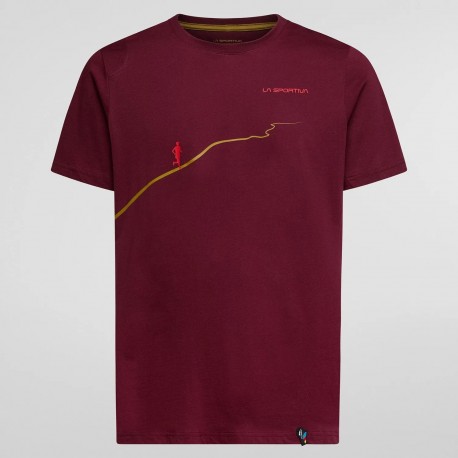 LA SPORTIVA TRAIL T-SHIRT M REDWOOD
