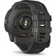 GARMIN Instinct® 3 – 50 mm, Solar Black con cinturino in silicone Charcoal