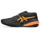 Asics GEL-RESOLUTION X CLAY scarpe tennis Black/Shocking Orange