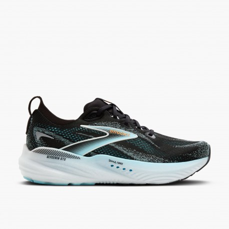 BROOKS GLYCERIN GTS 22 Black/Atomizer/Blazing Orange UOMO