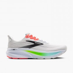 BROOKS GHOST 17 white/pink clay/gecko uomo