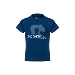 MONTURA BEAR T-SHIRT BABY DEEP BLUE