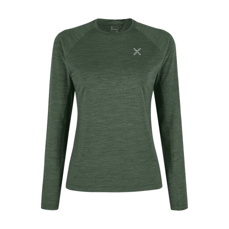 MONTURA RANDO MERINO MAGLIA WOMAN VERDE SALVIA