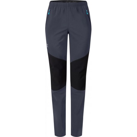MONTURA DOMINO TREKKING PANTS WOMAN GRAPHITE BLUE