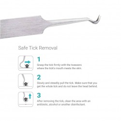 Lifesystems Tick Tweezer 'stainless steel'