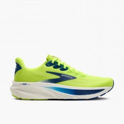 BROOKS GHOST 17  Acid Lime/Navy/White UOMO