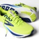 BROOKS GHOST 17  Acid Lime/Navy/White UOMO