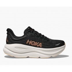 HOKA BONDI 9 W black / rose gold