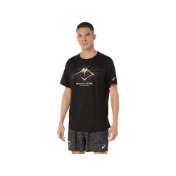 Asics FUJITRAIL LOGO SS TOP performance black
