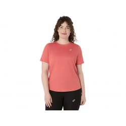 ASICS CORE SS TOP DARK PINK CLAY WOMEN