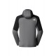 THE NORTH FACE METEORA FULLZIP FLEECE SMOKED PEARL/TNF BLACK