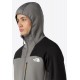 THE NORTH FACE METEORA FULLZIP FLEECE SMOKED PEARL/TNF BLACK