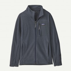 PATAGONIA Kids' R1® Air Full-Zip Jacket SMOLDER BLUE