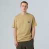 THE NORTH FACE T-shirt Mountain Logo Relaxed Pocket da uomo Khaki Stone