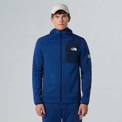 THE NORTH FACE Pile Mountain Athletics con cappuccio e cerniera integrale da uomo Estate Blue-Summit Navy-Summit Navy