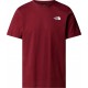 THE NORTH FACE T-shirt NSE Box da uomo SUMAC/ASPHALT GREY