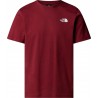 THE NORTH FACE T-shirt NSE Box da uomo SUMAC/ASPHALT GREY
