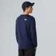 THE NORTH FACE T-shirt a maniche lunghe Simple Dome da uomo SUMMIT NAVY