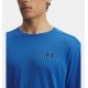 UNDER ARMOUR UA Tech™ Vent Jacquard Maglia a maniche Blue Atlantis / Black   corte da uomo