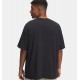 UNDER ARMOUR UA U Logo Heavyweight Maglia a maniche corte da uomo Black / White