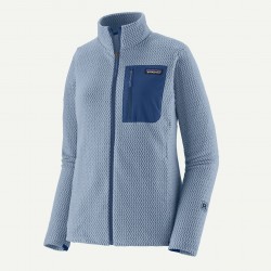 PATAGONIA Women's R1® Air Fleece Jacket Barnacle Blue