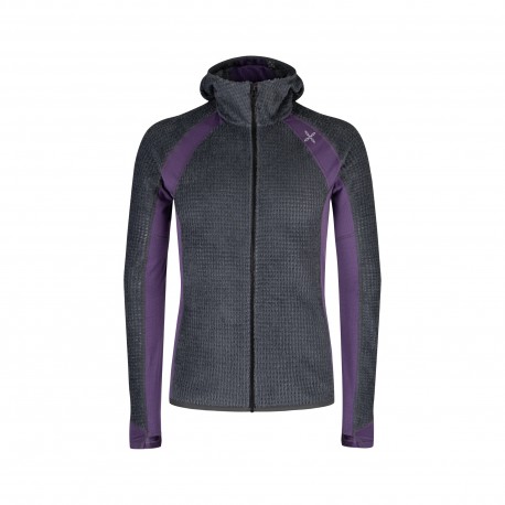 MONTURA VERTIGO PTC ALPHA FULLZIP HOODED M. PIOMBO/PETUNIA