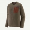 PATAGONIA Men's R1® Air Fleece Crewneck MARLOW BROWN