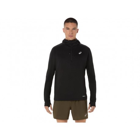 ASICS ROAD WINTER LS HOODIE BLACK