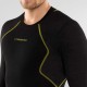 LA SPORTIVA WOOL40 AERO LONGLSLEEVE M BLACK/YELLOW