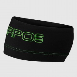 Karpos ALAGNA HEADBAND BLACK GREEN FLUO