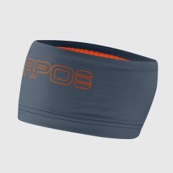 Karpos ALAGNA HEADBAND WOODL.GRAY/VIBR.ORANGE