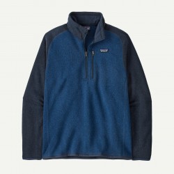 PATAGONIA Men's Better Sweater™ 1/4-Zip Fleece Clement Blue