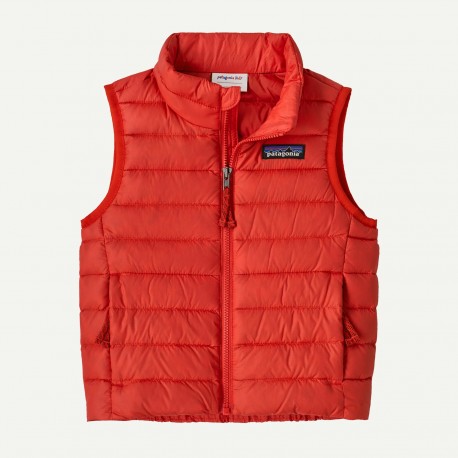 PATAGONIA BABY DOWN SWEATER VEST Sizzle Red